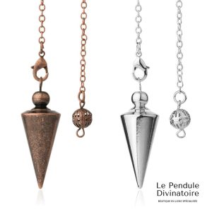 Pendule divinatoire double témoin - radiesthésie avancée