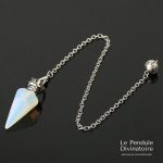 Pendule Cône Opaline