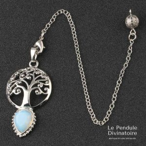 Pendule Arbre Opaline