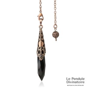 Pendule Bâton Onyx Noir