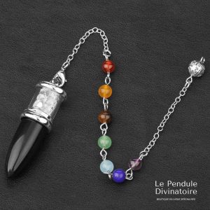 Pendule Capsule Onyx Noir