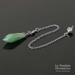 Pendule Gemme Aventurine Verte