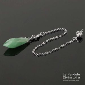 Pendule Gemme Aventurine Verte