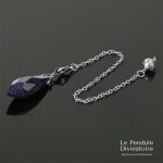 Pendule Gemme Sable bleu