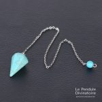 Pendule Hexagonal Turquoise