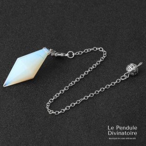 Pendule Losange Opaline