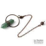 Pendule Lunaire Aventurine Verte