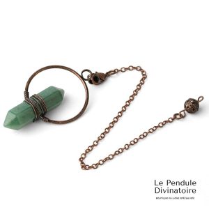 Pendule Lunaire Aventurine Verte