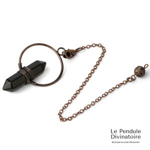 Pendule Lunaire Onyx Noir