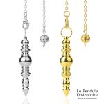 Pendule bâton en métal - pendule divinatoire métal radiesthésie