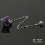 Pendule Égyptien Pyramide Améthyste